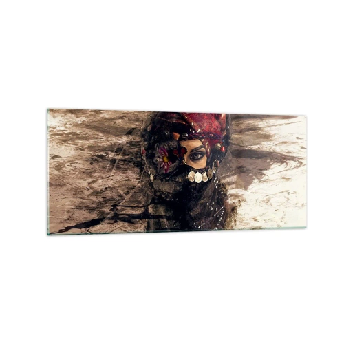 Üveg kép - Legalább riasztó - 120x50 cm