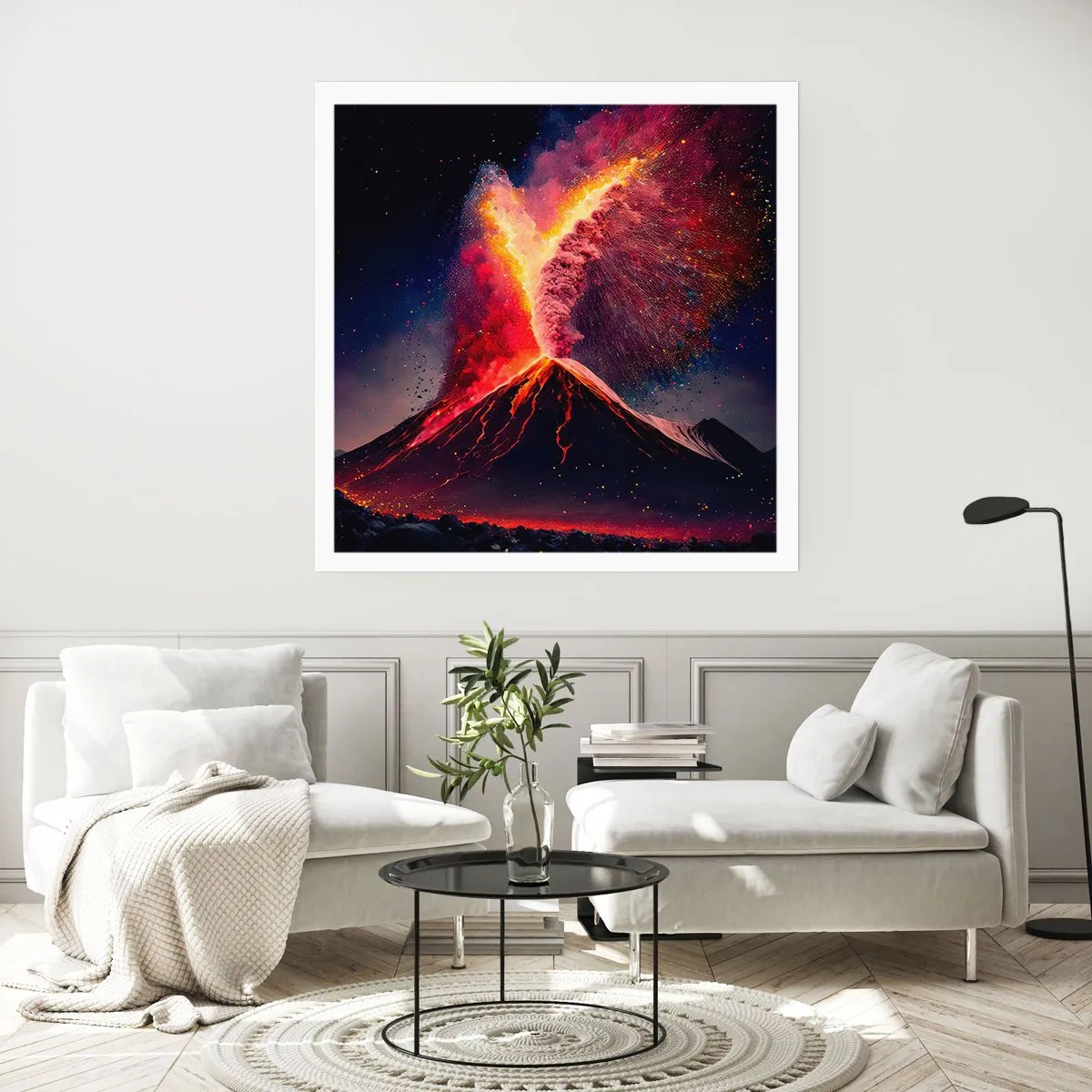 Poszter - Szépség és horror - 60x60 cm