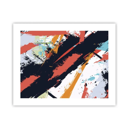 Poszter - Dinamikus kompozíció - 50x40 cm