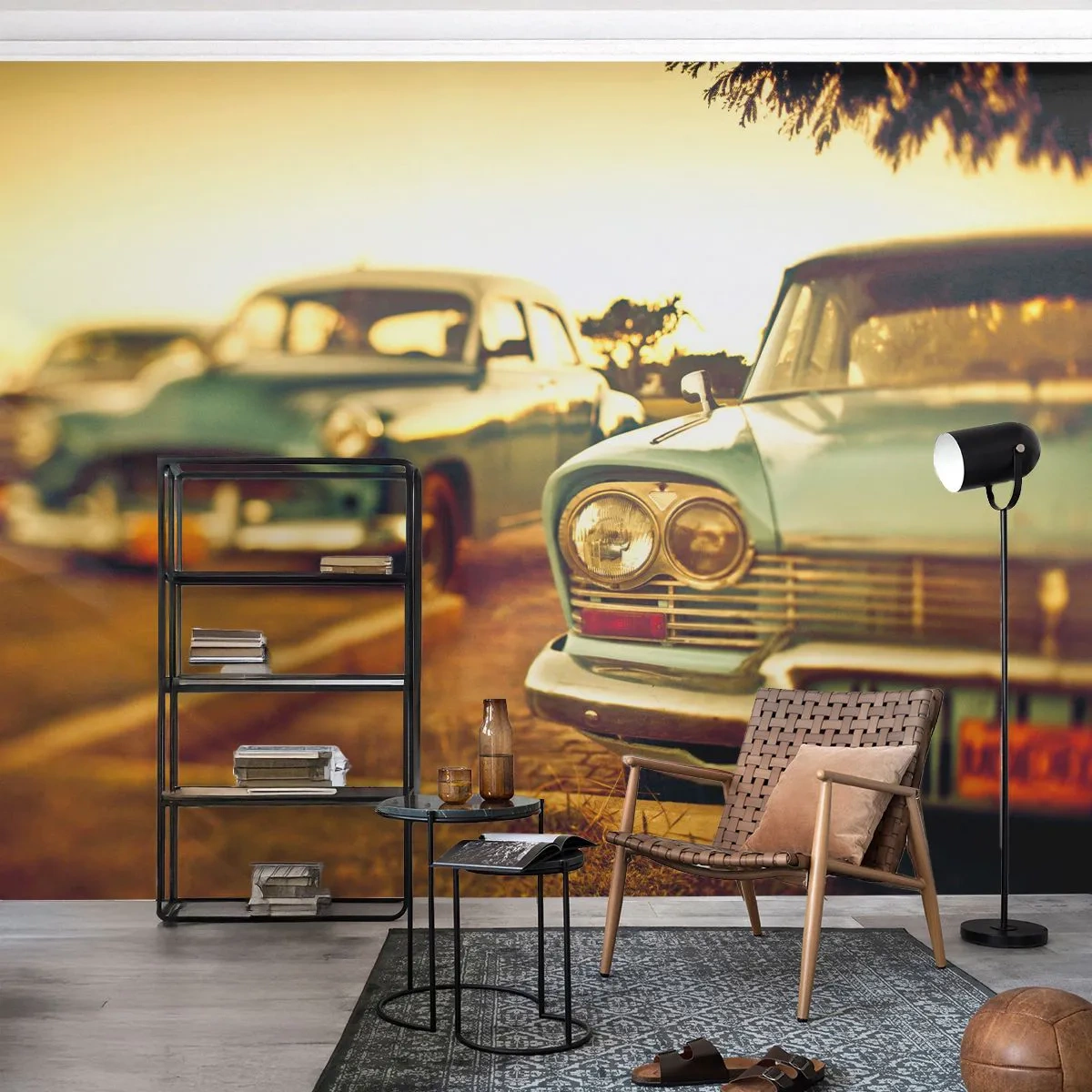 Fotótapéta Standard Eco - Várunk és meglátjuk - Autó, Kuba, Autóipari - 400x280 cm
