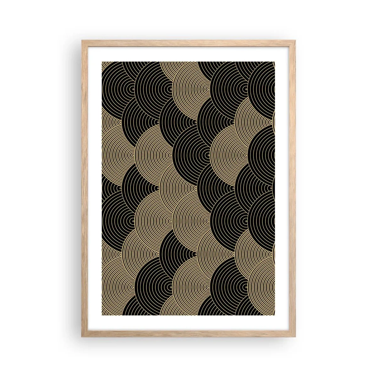 Poszter világos tölgy keretben - Egység a sokféleségben - 50x70 cm