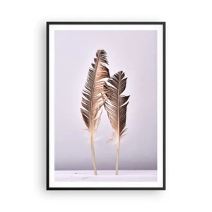 Poszter fehér keretben - A semmi ellen - 70x100 cm