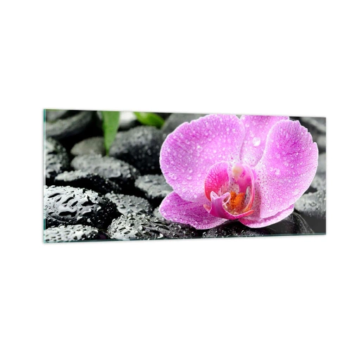 Üveg kép - Mint egy nyitott szív - 100x40 cm