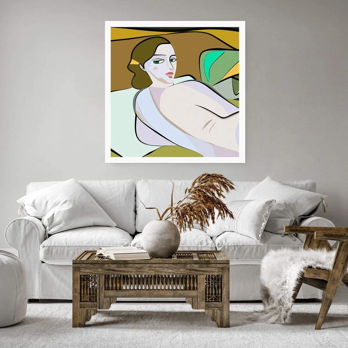 Poszter - Intim portré - 60x60 cm