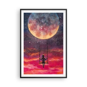 Poszter fehér keretben - Álmodozva - 61x91 cm