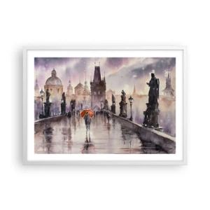 Poszter fekete keretben - Az emberek nem változnak - 70x50 cm