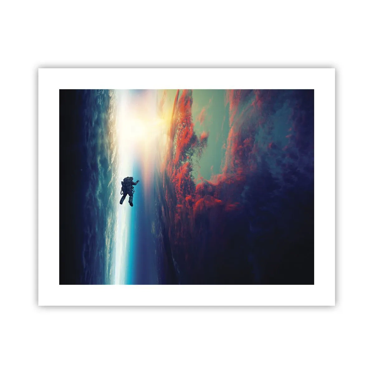 Poszter - Szembenézés az univerzummal - 50x40 cm