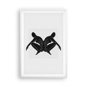 Poszter fekete keretben - Egy közös lélek - 61x91 cm