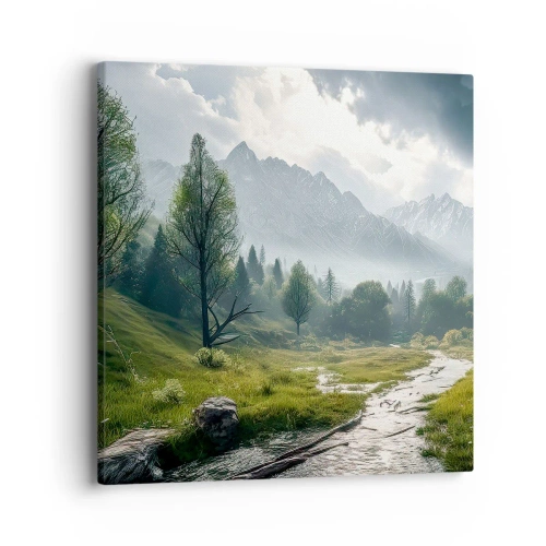 Vászonkép - Oda és vissza - 40x40 cm