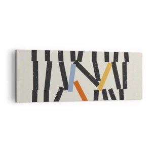 Vászonkép - Dominó - kompozíció - 140x50 cm