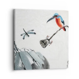 Vászonkép - A rét élete - 30x30 cm