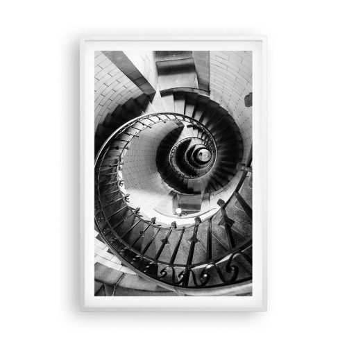 Poszter fekete keretben - Feljebb es feljebb - 61x91 cm