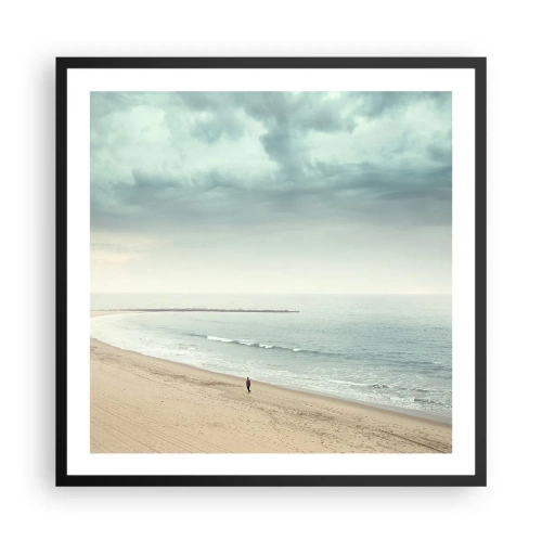 Poszter fehér keretben - A békét keresve - 60x60 cm