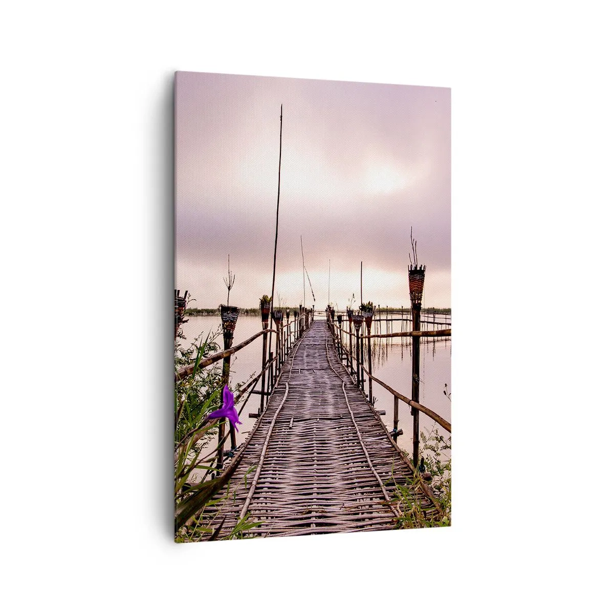 Vászonkép - Nyugalom és csend Ázsiában - 80x120 cm