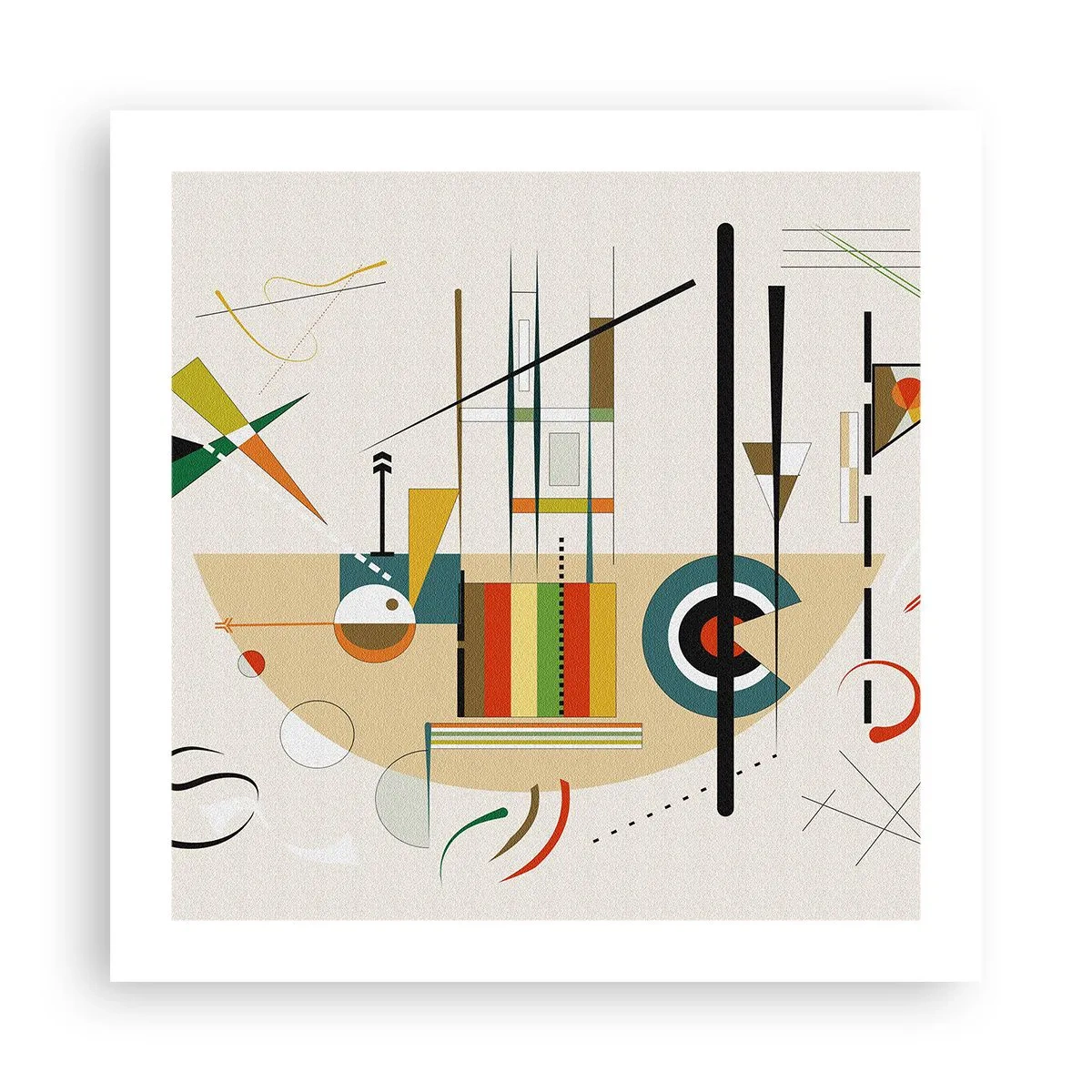 Poszter - És nevet a világ - 50x50 cm