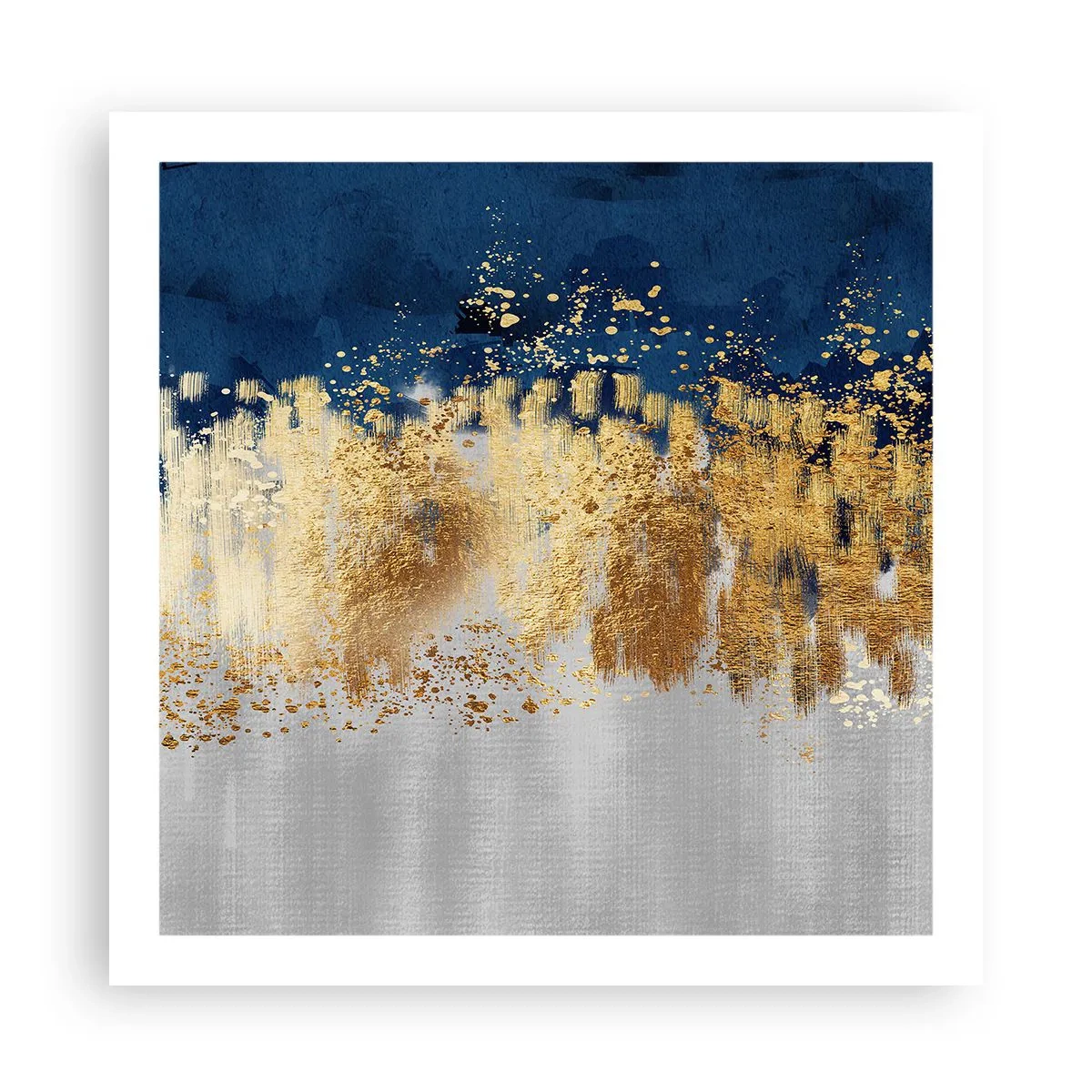 Poszter - Modern kompozíció csillogással - 60x60 cm