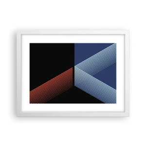 Poszter fekete keretben - Egyszerű történet - 40x30 cm