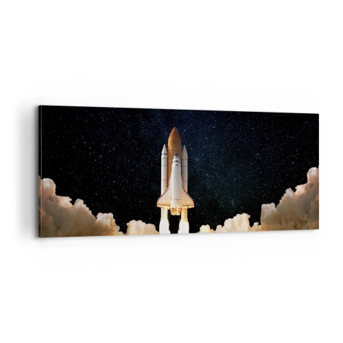 Vászonkép - Ad astra! - 100x40 cm