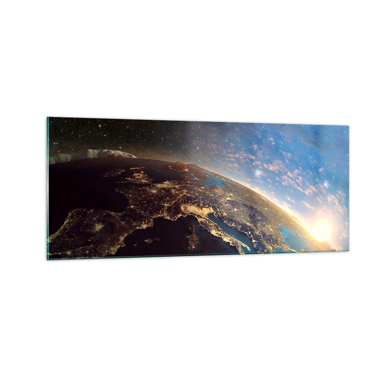 Üveg kép - Tekintsünk magunkra távolról - 100x40 cm