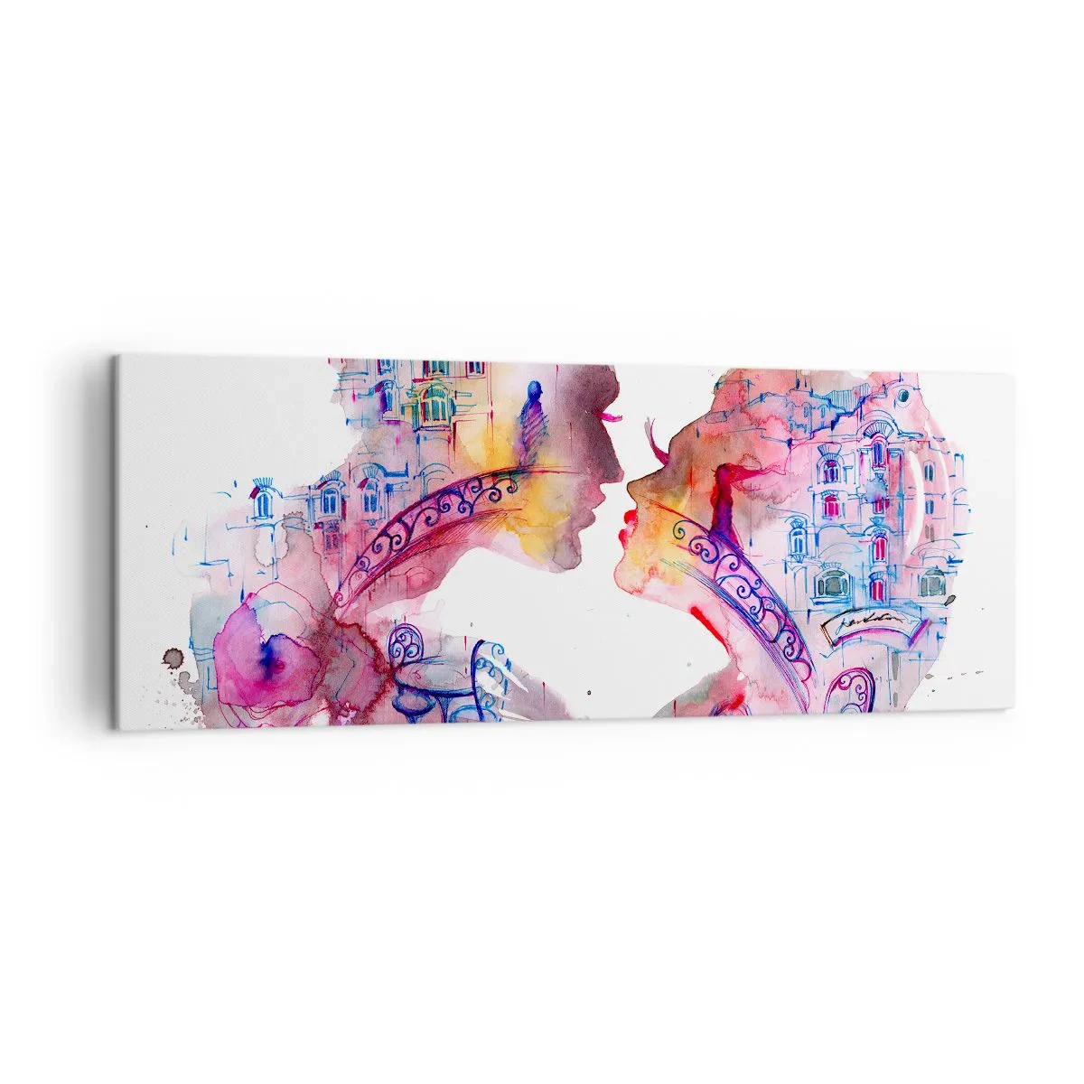 Vászonkép - A sóhajok titkos hídja - 140x50 cm