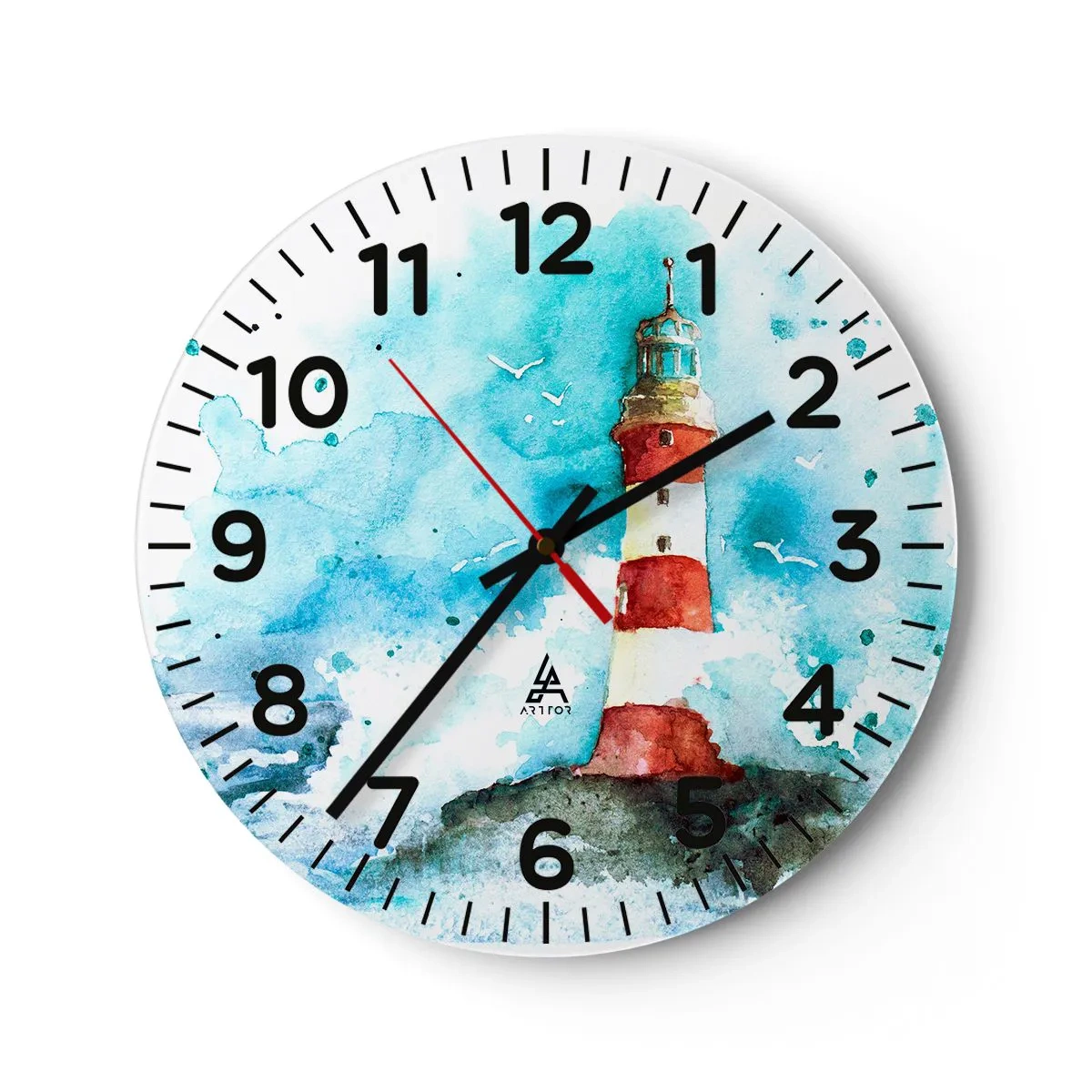 Falióra, Óra - Az elemek egysége - 40x40 cm