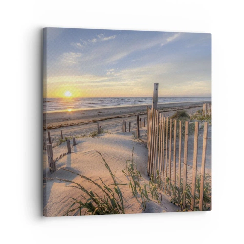 Vászonkép - A szél ragyogása és árnyéka - 30x30 cm