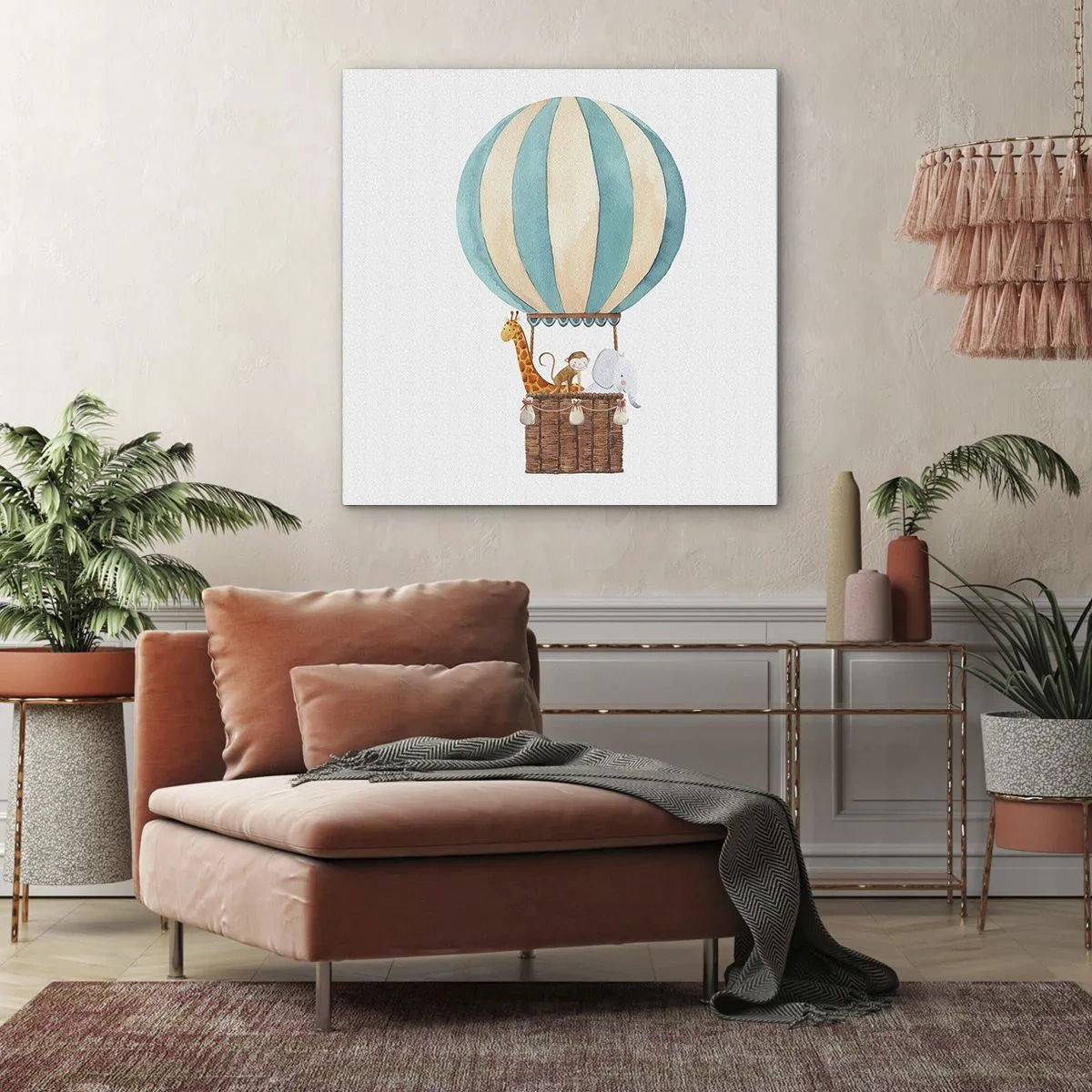 Vászonkép - Fantasztikus utazás - 30x30 cm