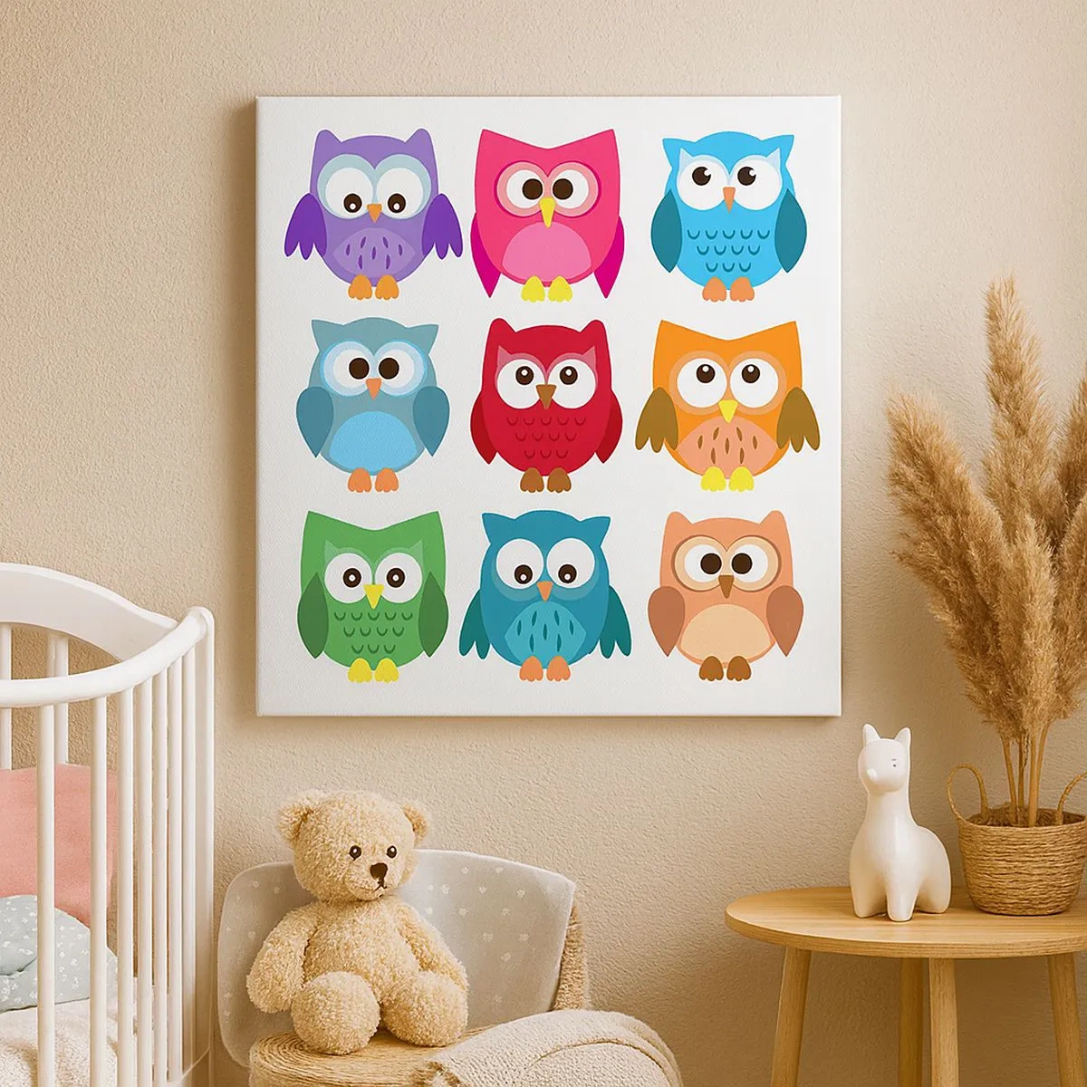 Vászonkép - Jó móka másnak lenni - 30x30 cm