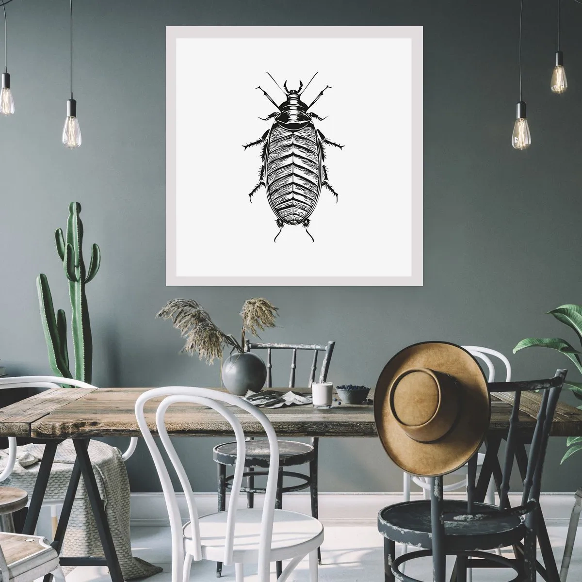 Poszter - Micsoda példány! - 60x60 cm