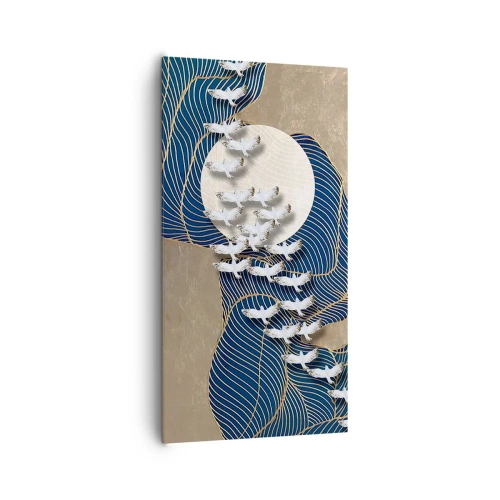 Vászonkép - Szabadság, vándorlás, közösség - 65x120 cm