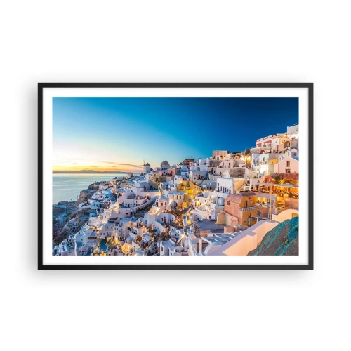 Poszter fehér keretben - A görögség lényege - 91x61 cm