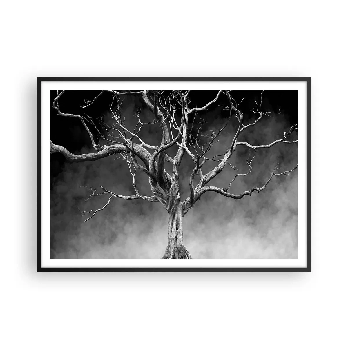 Poszter fehér keretben - Ősi és szent - 100x70 cm
