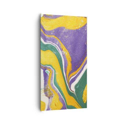 Vászonkép - Színes hullámok - 65x120 cm