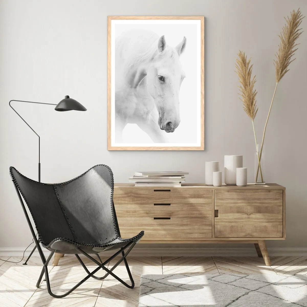 Poszter világos tölgy keretben - Ez a barátság...? - 70x100 cm