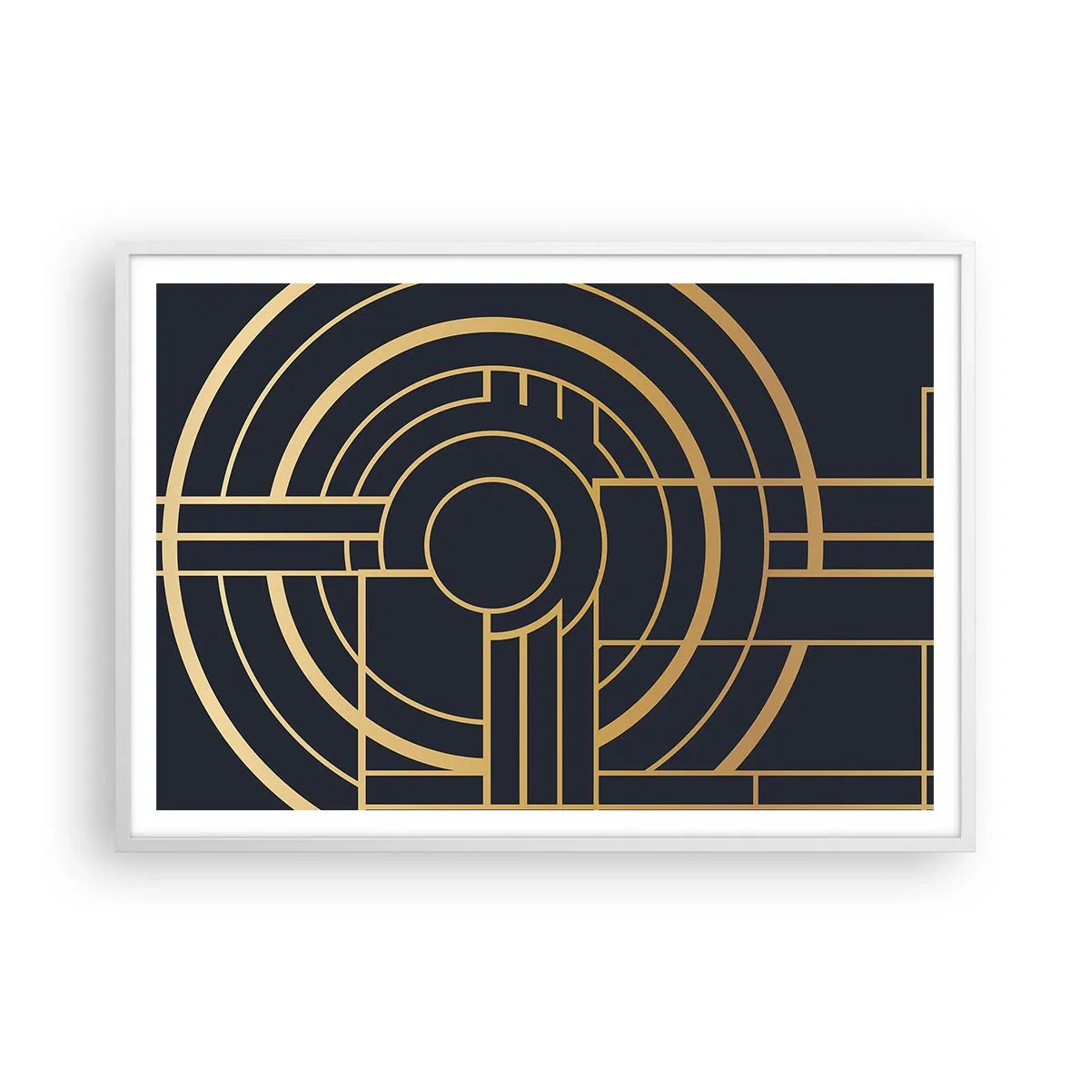 Poszter fekete keretben - A dolgok fordulatai - 100x70 cm