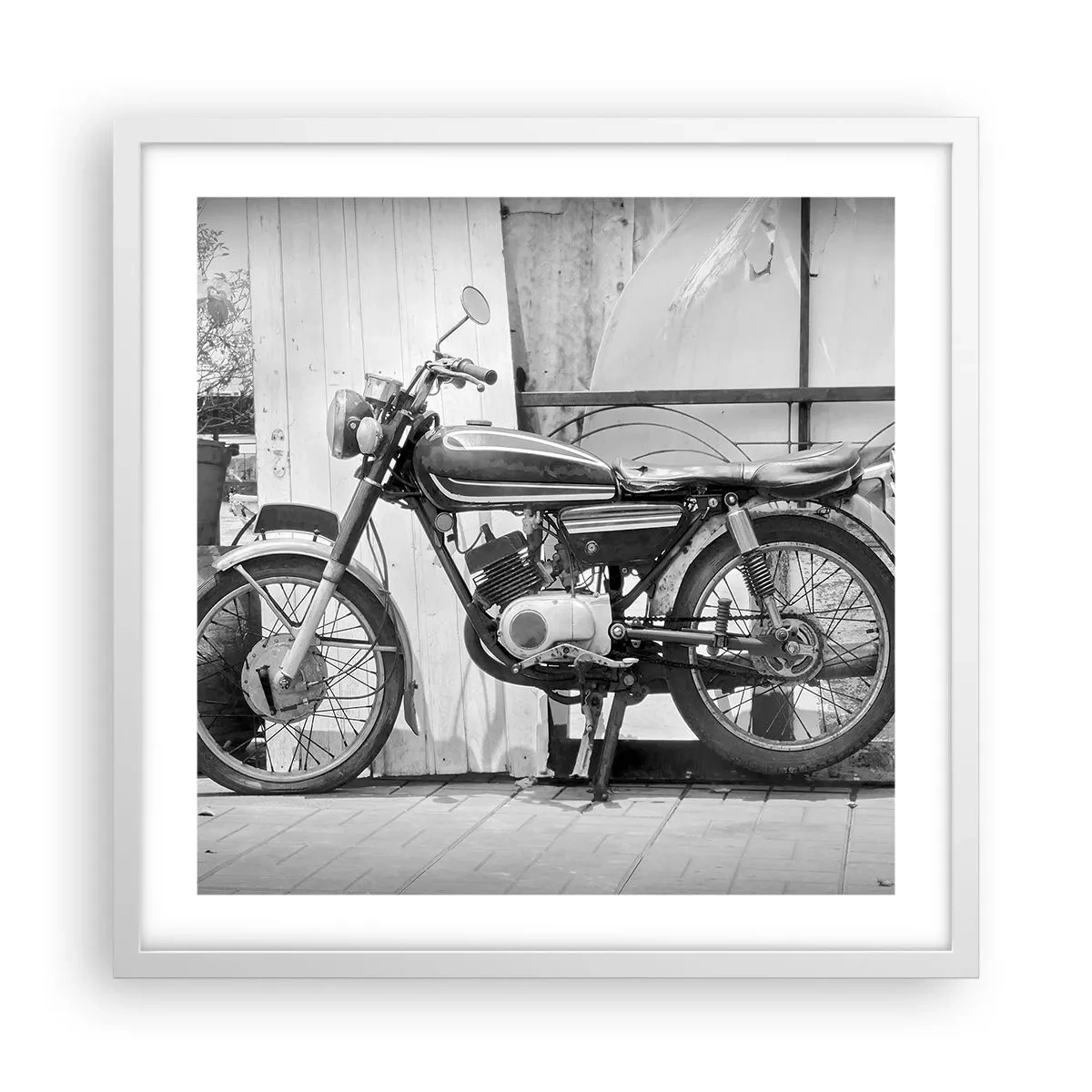 Poszter fekete keretben - Klasszikus mindenek felett - 50x50 cm