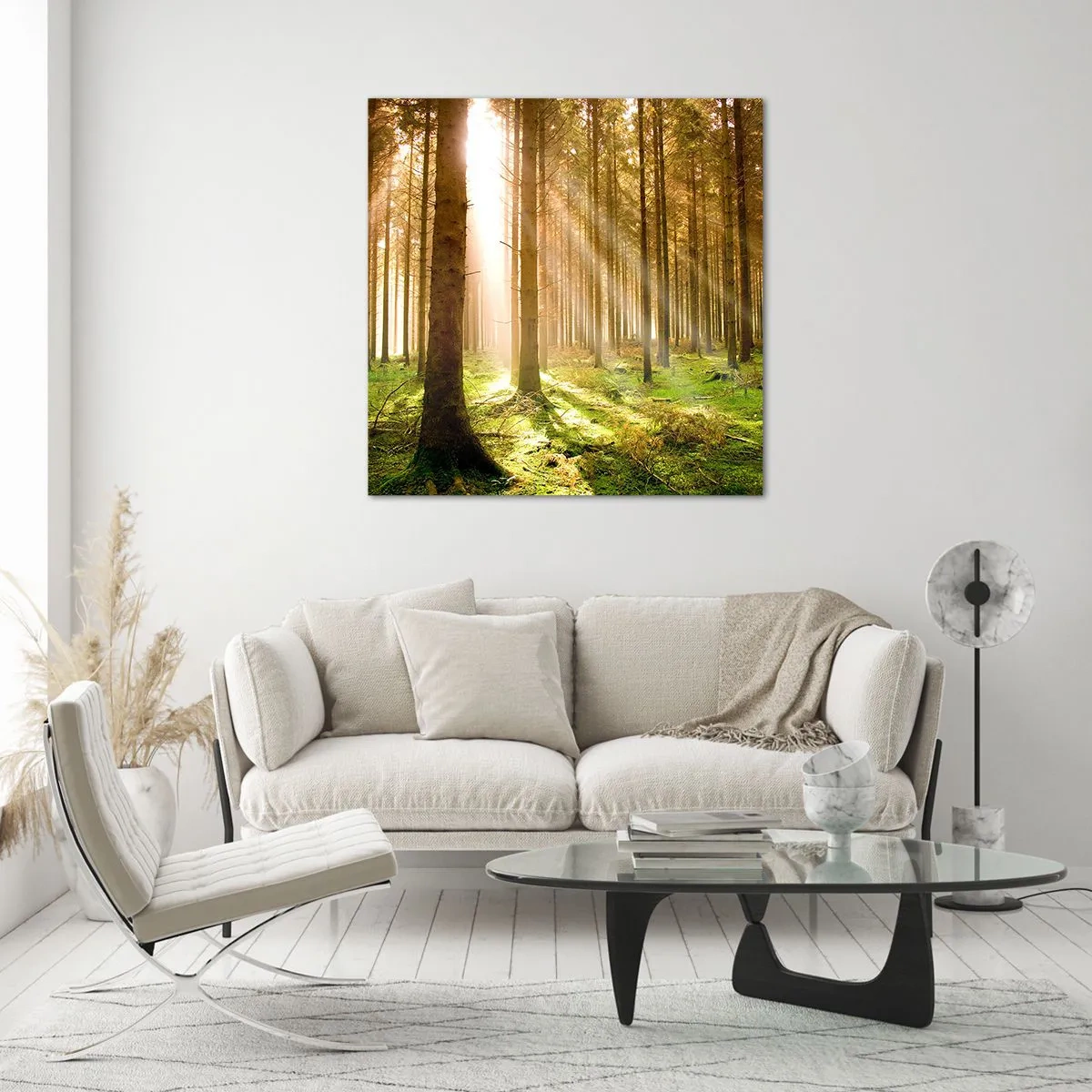 Üveg kép - Hamarosan megjelennek az álfok - 60x60 cm