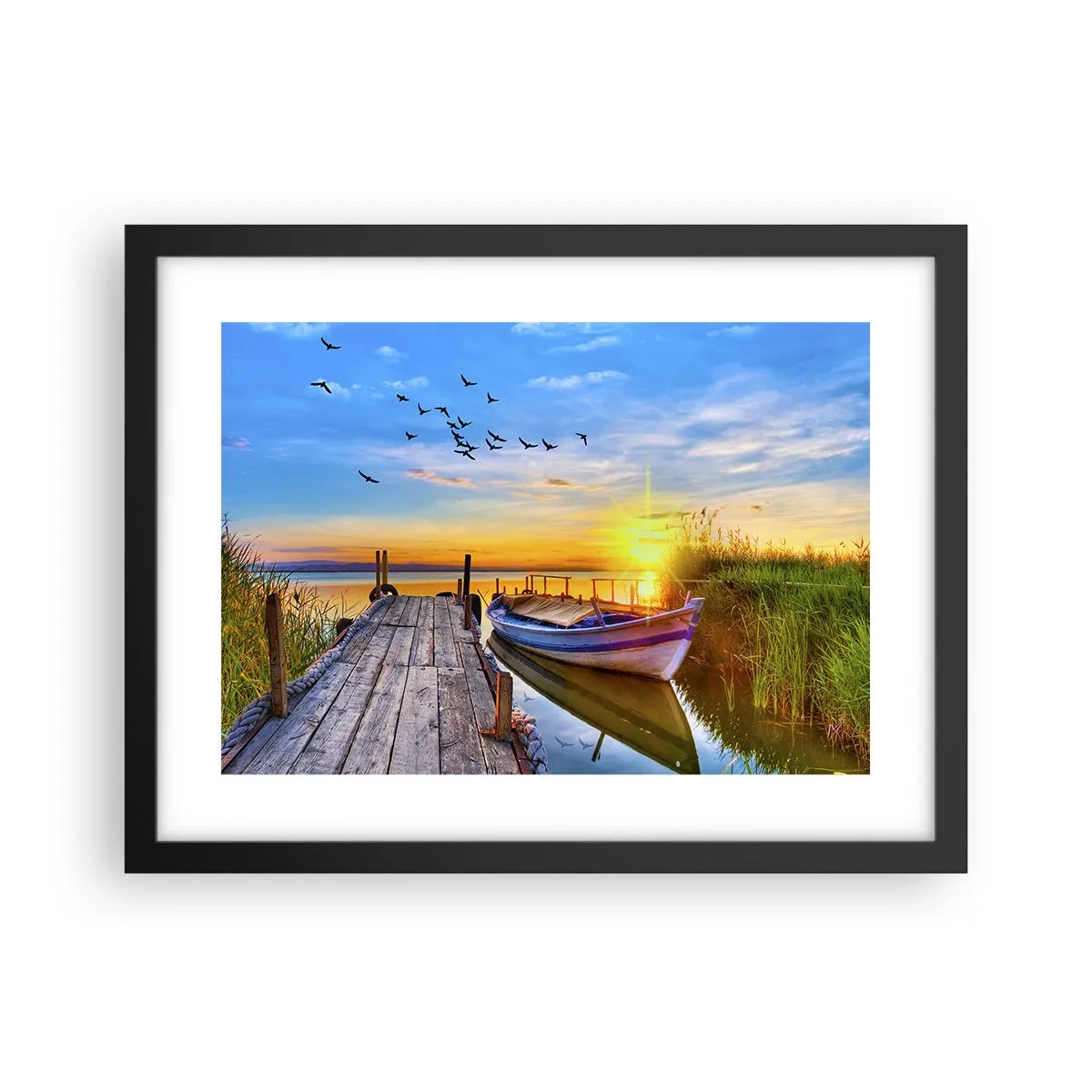 Poszter fehér keretben - Viszlát holnapig - 40x30 cm