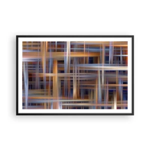Poszter fehér keretben - Fényből szőtt - 91x61 cm