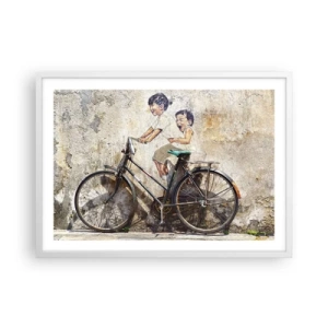 Poszter fekete keretben - Igaz, vagy hamis? - 70x50 cm