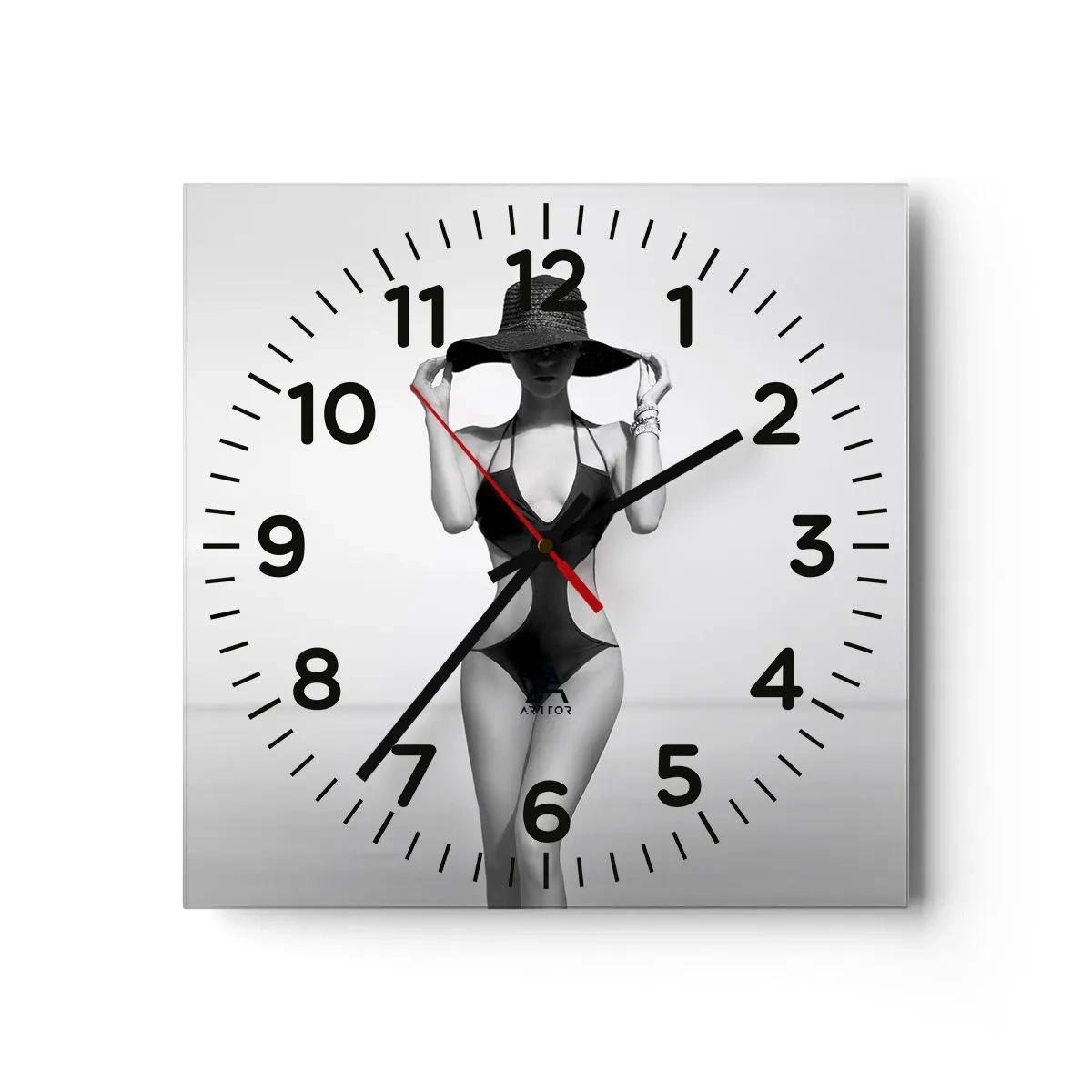 Falióra, Óra - A nevem Elegance - 40x40 cm