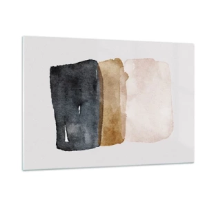 Üveg kép - A föld színeinek kompozíciója - 120x80 cm