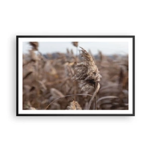 Poszter fehér keretben - Ideje elrepülni a széllel - 91x61 cm