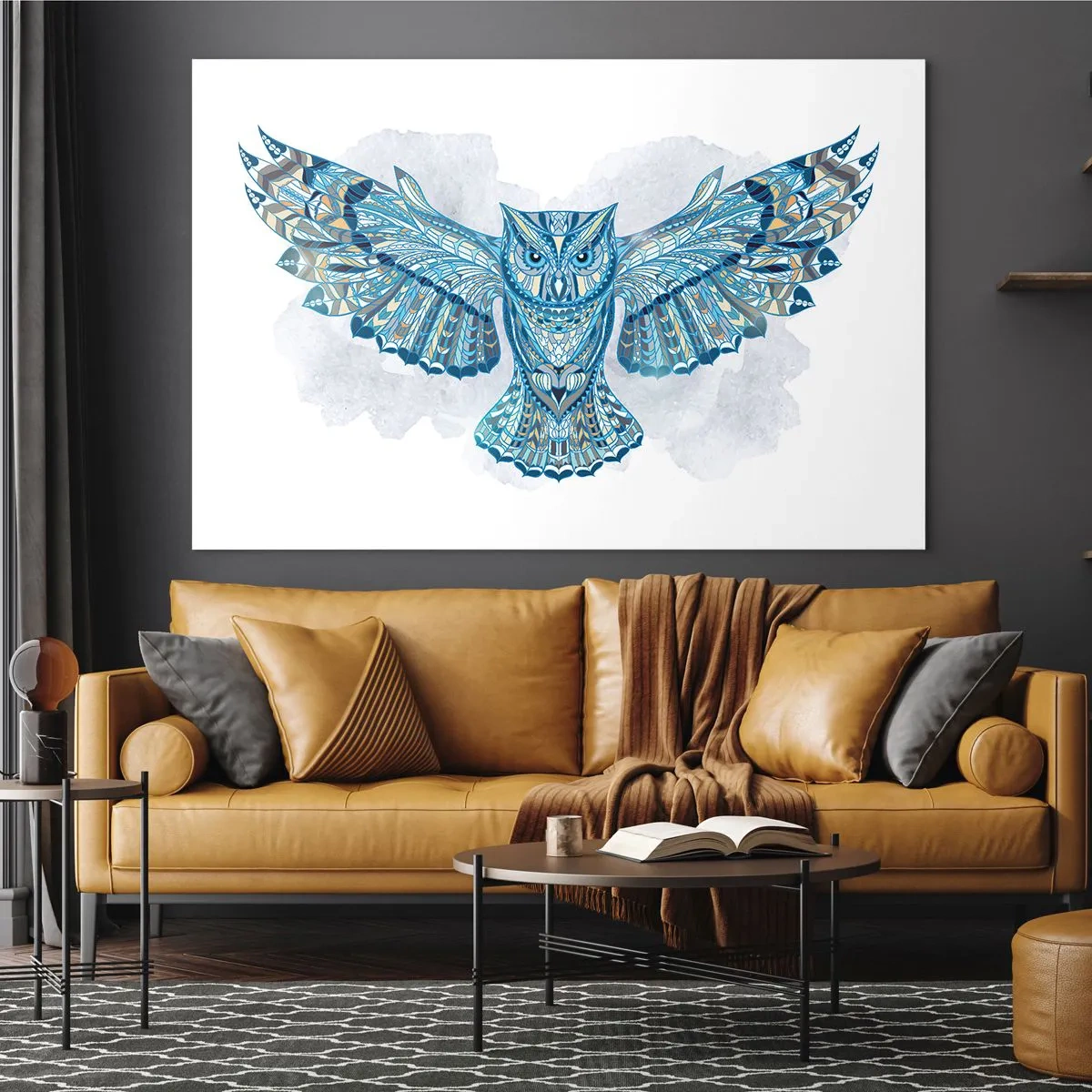 Üveg kép - Egy kelta szent ligetből - 120x80 cm