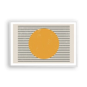 Poszter fekete keretben - Az egyszerűség ereje - 91x61 cm