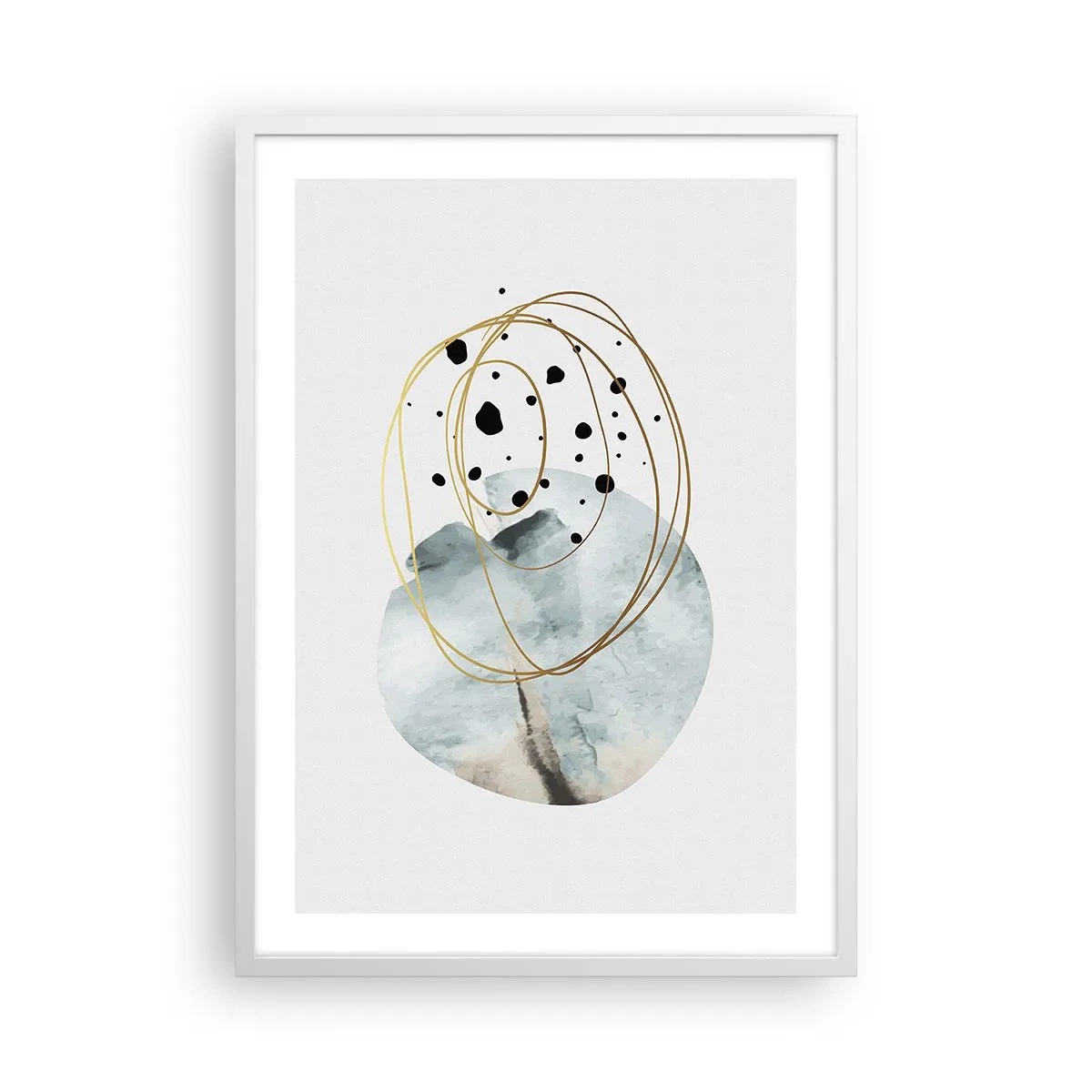 Poszter fekete keretben - Az ölelő térben - 50x70 cm