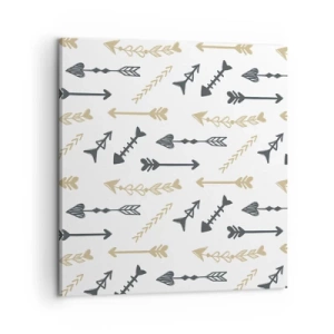 Vászonkép - Az íjász álma - 60x60 cm