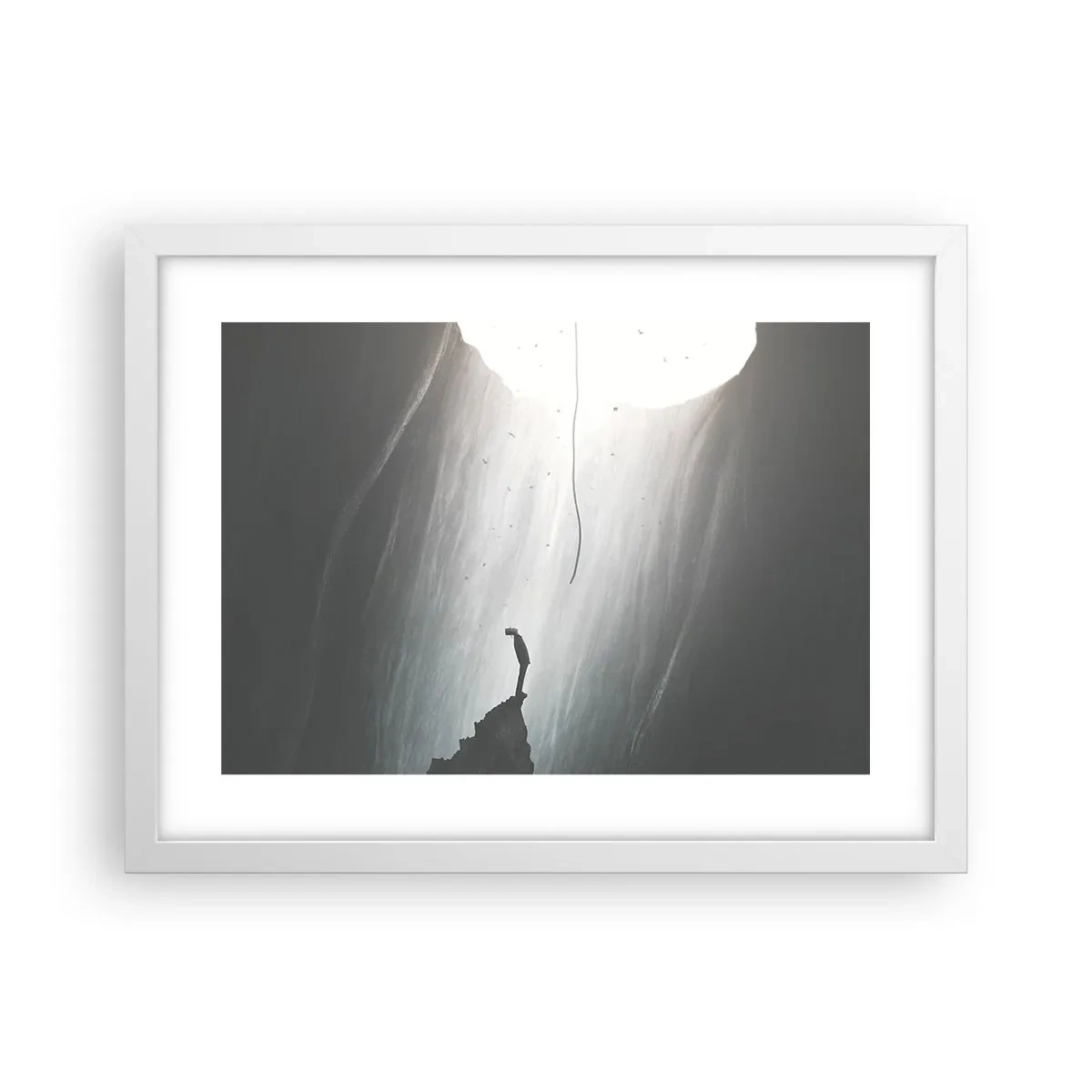 Poszter fekete keretben - Mindig van kiút - 40x30 cm