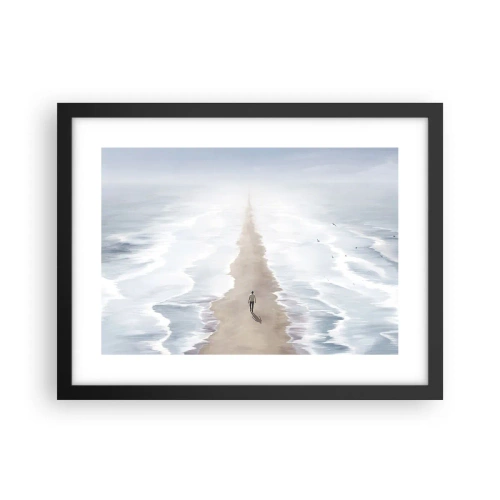 Poszter fehér keretben - Fényes jövő - 40x30 cm