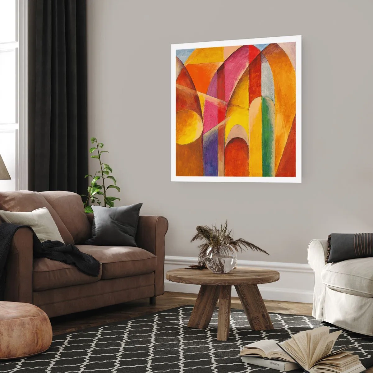 Poszter - A nap katedrálisa - 60x60 cm